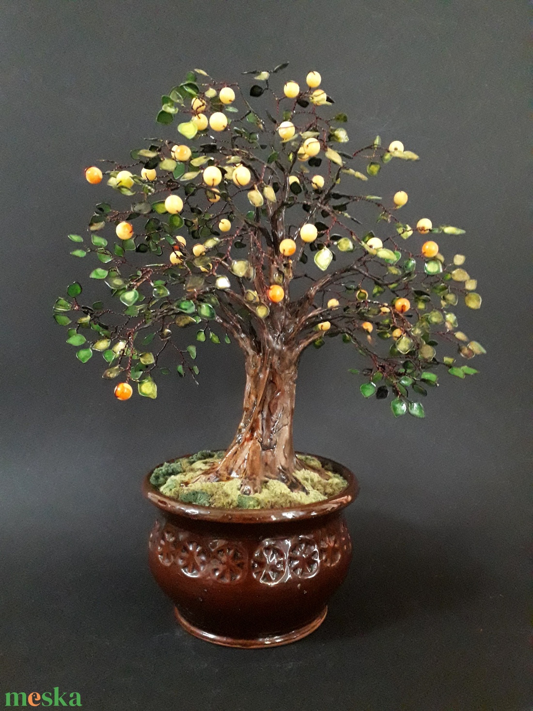Aranyalmafa - otthon & életmód - dekoráció - asztal és polc dekoráció - bonsai - Meska.hu Aranyalmafa - otthon & életmód - dekoráció - asztal és polc dekoráció - bonsai - Meska.hu