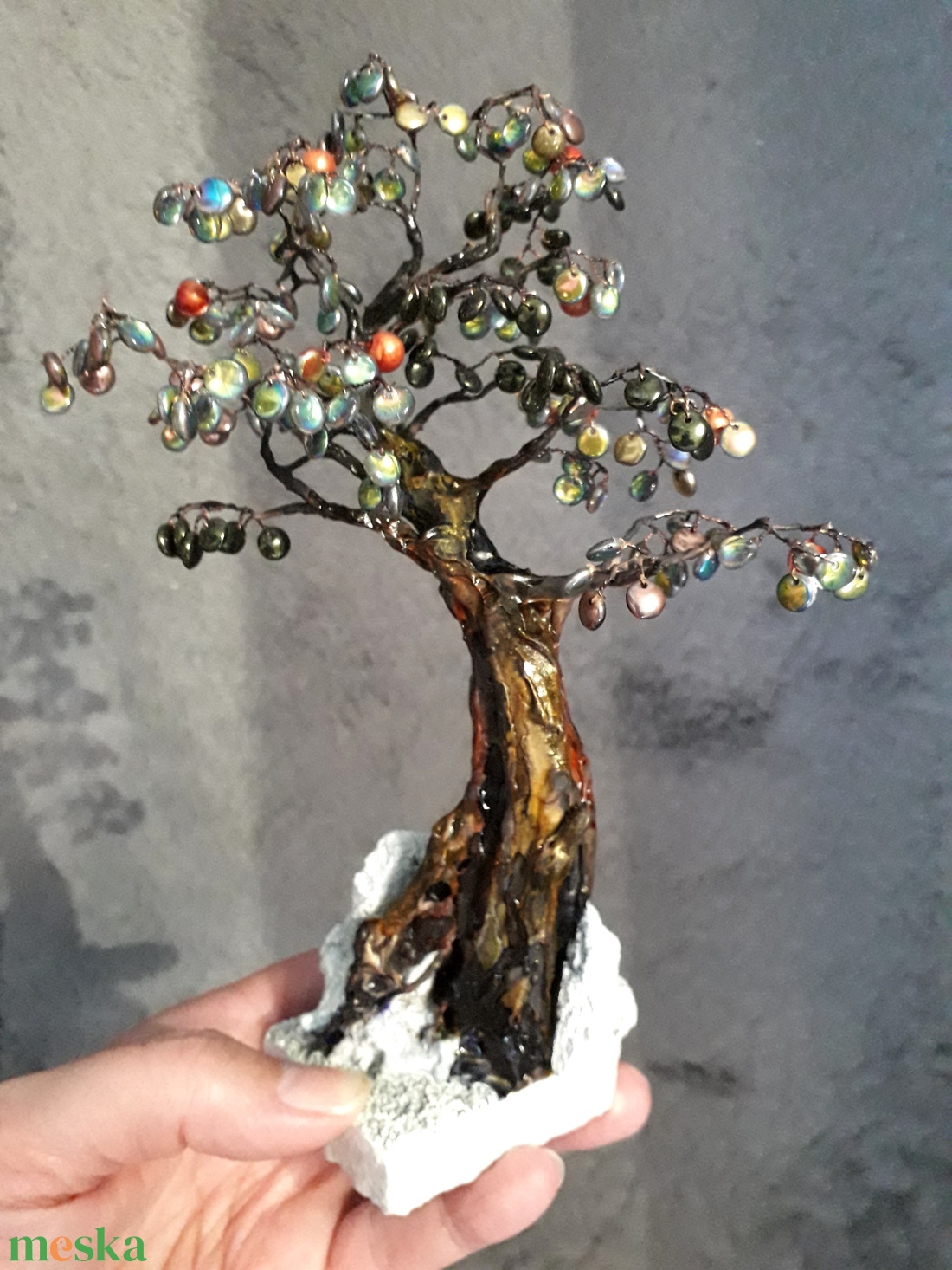 Sokszínű fa - otthon & életmód - dekoráció - asztal és polc dekoráció - bonsai - Meska.hu Sokszínű fa - otthon & életmód - dekoráció - asztal és polc dekoráció - bonsai - Meska.hu