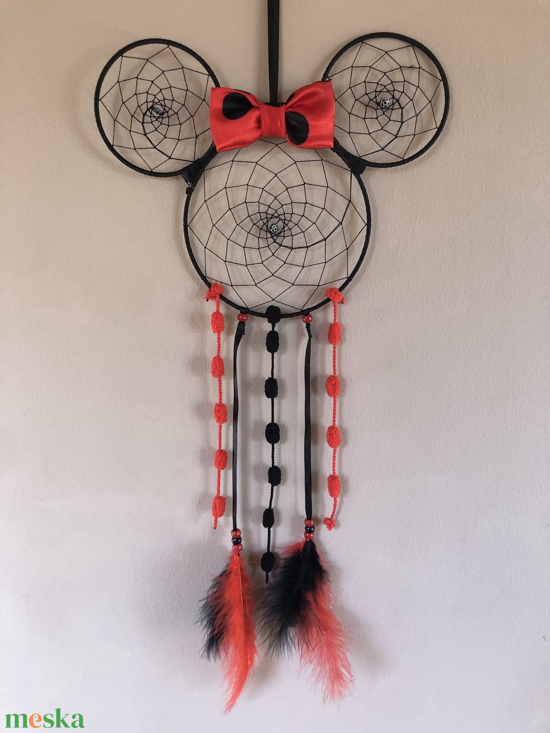 Minnie-egeres álomfogó - otthon & életmód - dekoráció - fali és függő dekoráció - álomfogó - Meska.hu Minnie-egeres álomfogó - otthon & életmód - dekoráció - fali és függő dekoráció - álomfogó - Meska.hu