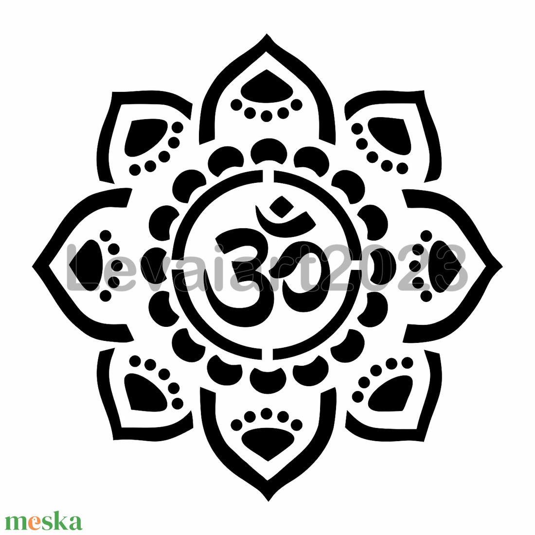 Om mandala stencil fal dekoráláshoz - kellékek & szerszámok - szerszámok, eszközök - sablonok - Meska.hu Om mandala stencil fal dekoráláshoz - kellékek & szerszámok - szerszámok, eszközök - sablonok - Meska.hu