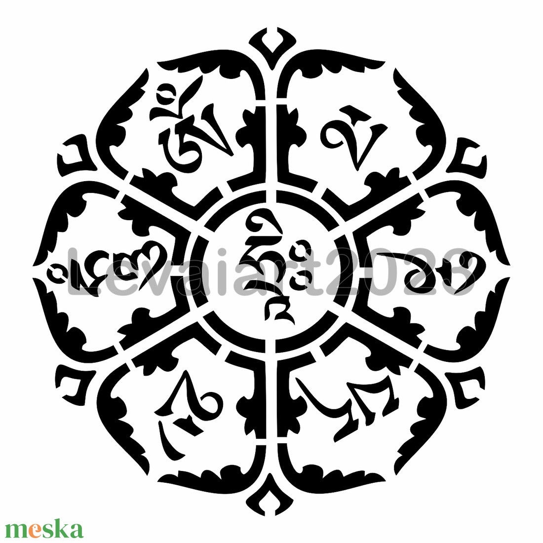 Om mani padme hum tibeti mantra mandala stencil. - kellékek & szerszámok - szerszámok, eszközök - sablonok - Meska.hu Om mani padme hum tibeti mantra mandala stencil. - kellékek & szerszámok - szerszámok, eszközök - sablonok - Meska.hu