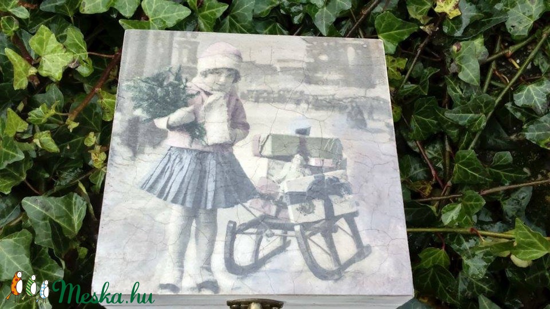Téli vintage doboz (teás) - otthon & lakás - dekoráció - díszdoboz - Meska.hu Téli vintage doboz (teás) - otthon & lakás - dekoráció - díszdoboz - Meska.hu