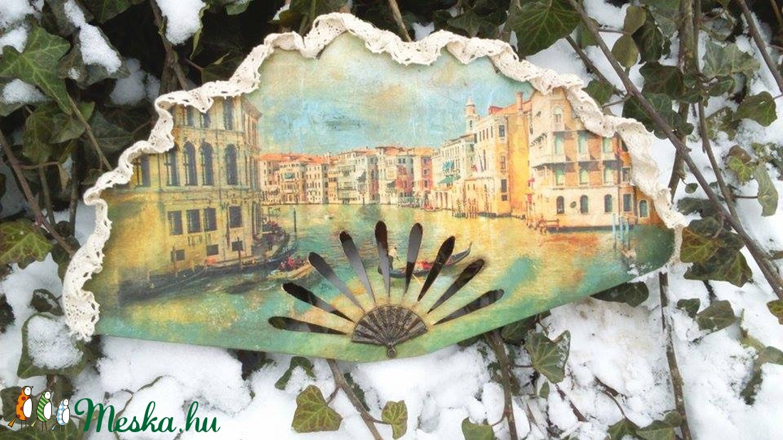 Velencei legyező -  - Meska.hu