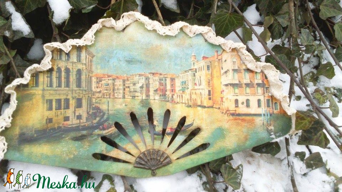 Velencei legyező -  - Meska.hu