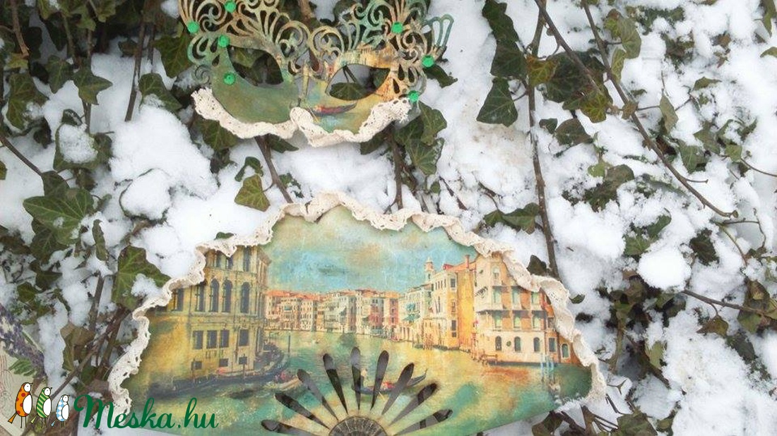 Velencei legyező -  - Meska.hu