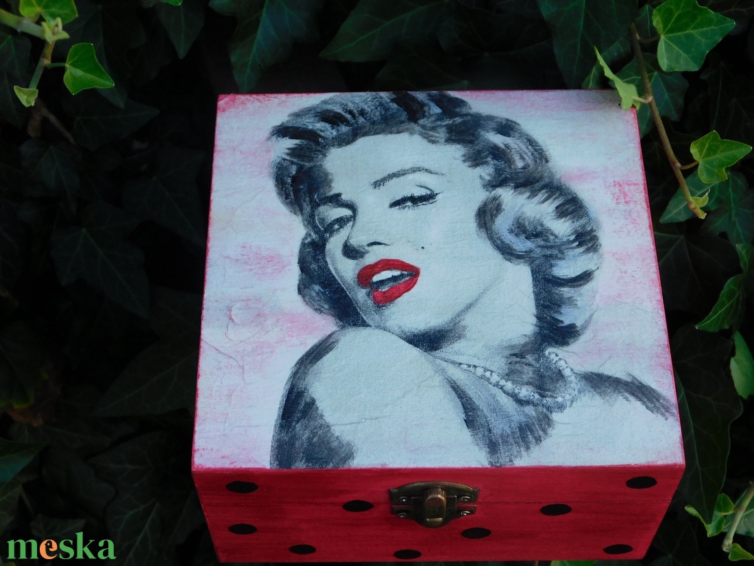Marilyn Monroe dobozka  -  - Meska.hu