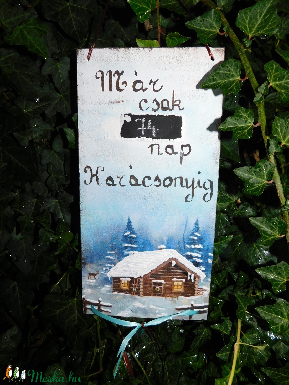 Karácsony számláló - karácsony - karácsonyi lakásdekoráció - Meska.hu Karácsony számláló - karácsony - karácsonyi lakásdekoráció - Meska.hu