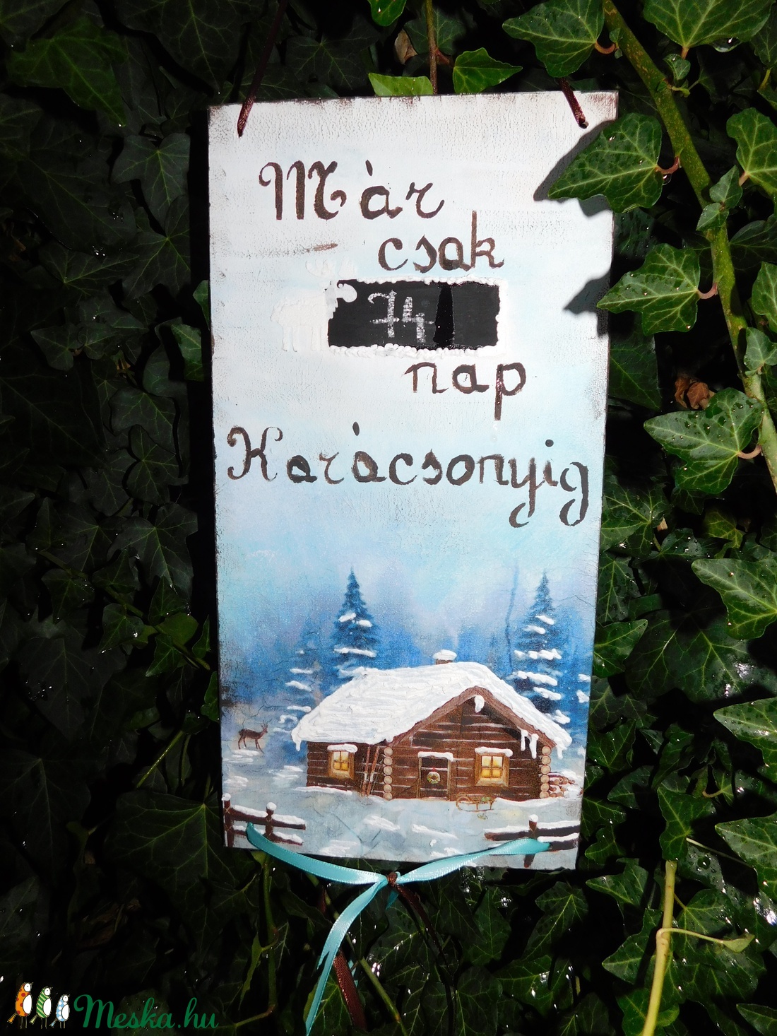 Karácsony számláló - karácsony - karácsonyi lakásdekoráció - Meska.hu Karácsony számláló - karácsony - karácsonyi lakásdekoráció - Meska.hu