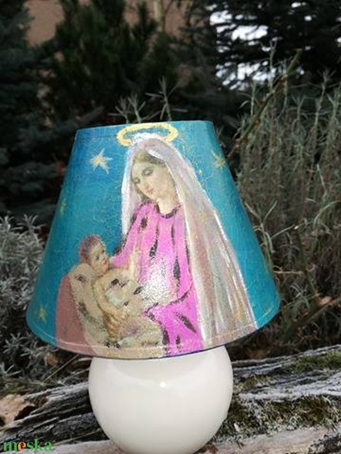 Jézus születése lámpa  - otthon & lakás - lámpa - asztali lámpa - Meska.hu