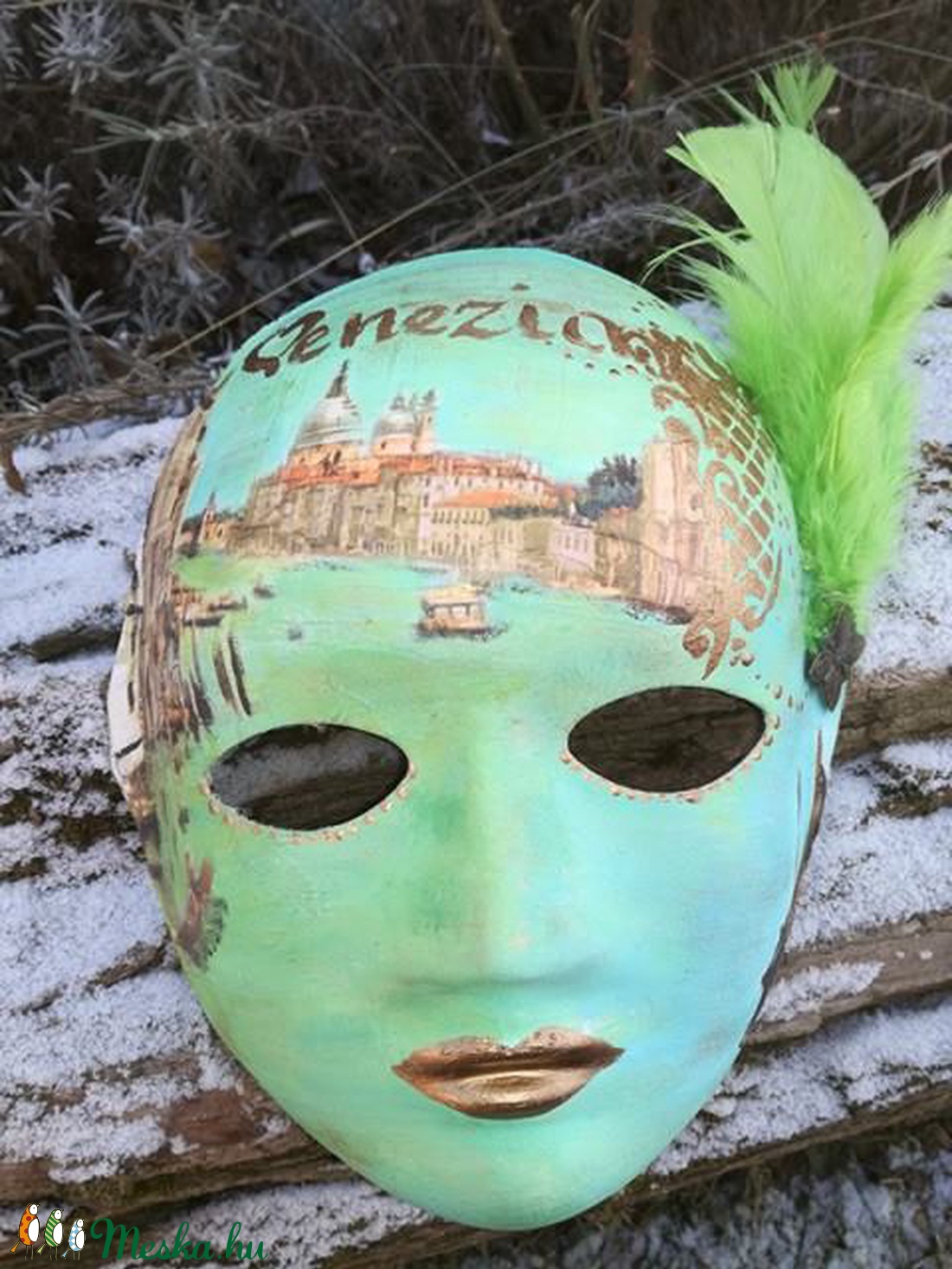 Maszk,álarc Velence  - otthon & életmód - dekoráció - fali és függő dekoráció - falra akasztható dekor - Meska.hu