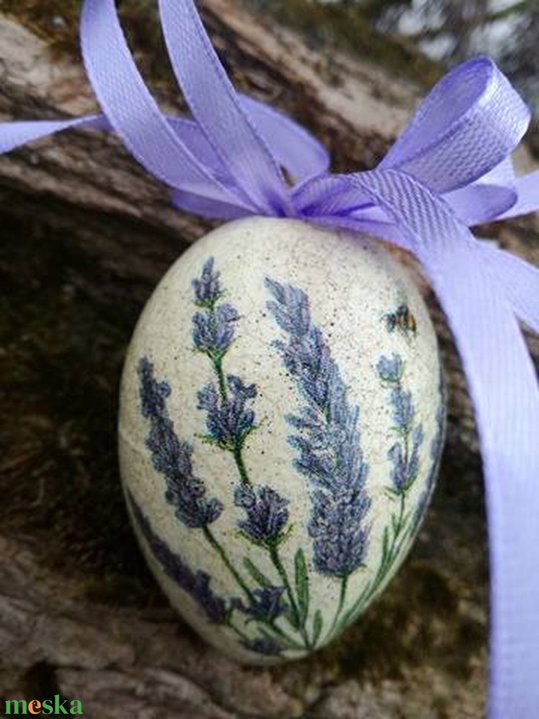 Levendulás húsvéti tojás -  - Meska.hu