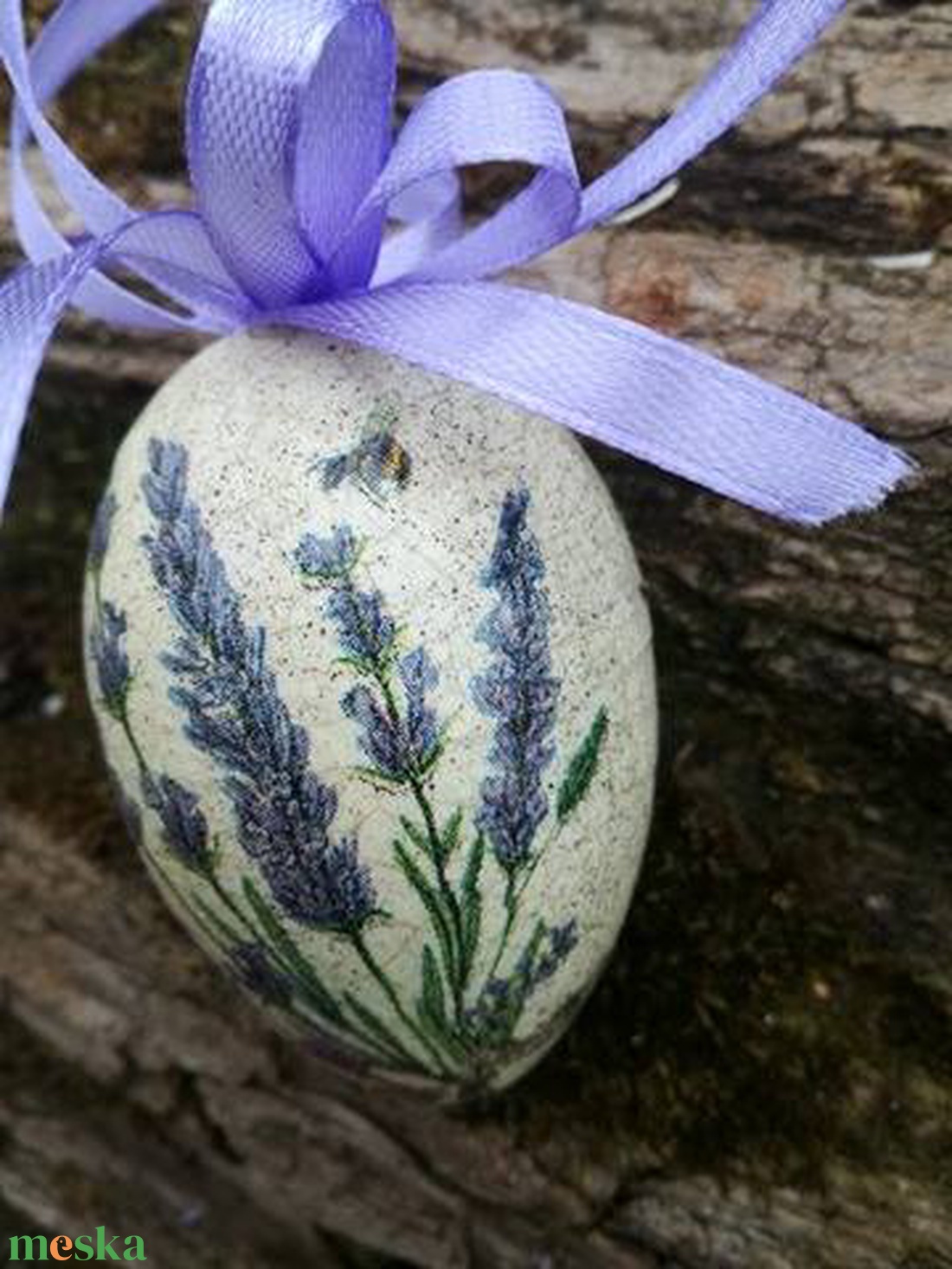 Levendulás húsvéti tojás -  - Meska.hu