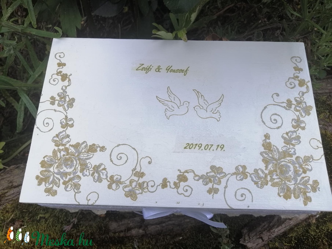 Esküvői doboz  -  - Meska.hu