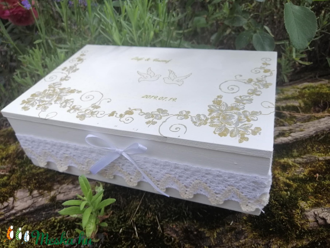 Esküvői doboz  -  - Meska.hu