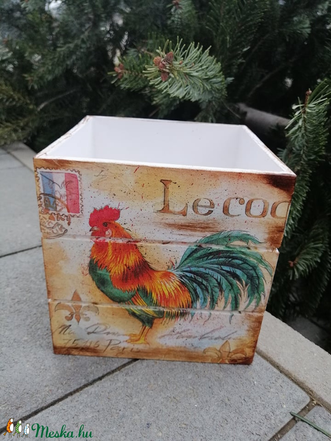 Kakasos tároló - otthon & életmód - tárolás & rendszerezés - láda - Meska.hu Kakasos tároló - otthon & életmód - tárolás & rendszerezés - láda - Meska.hu