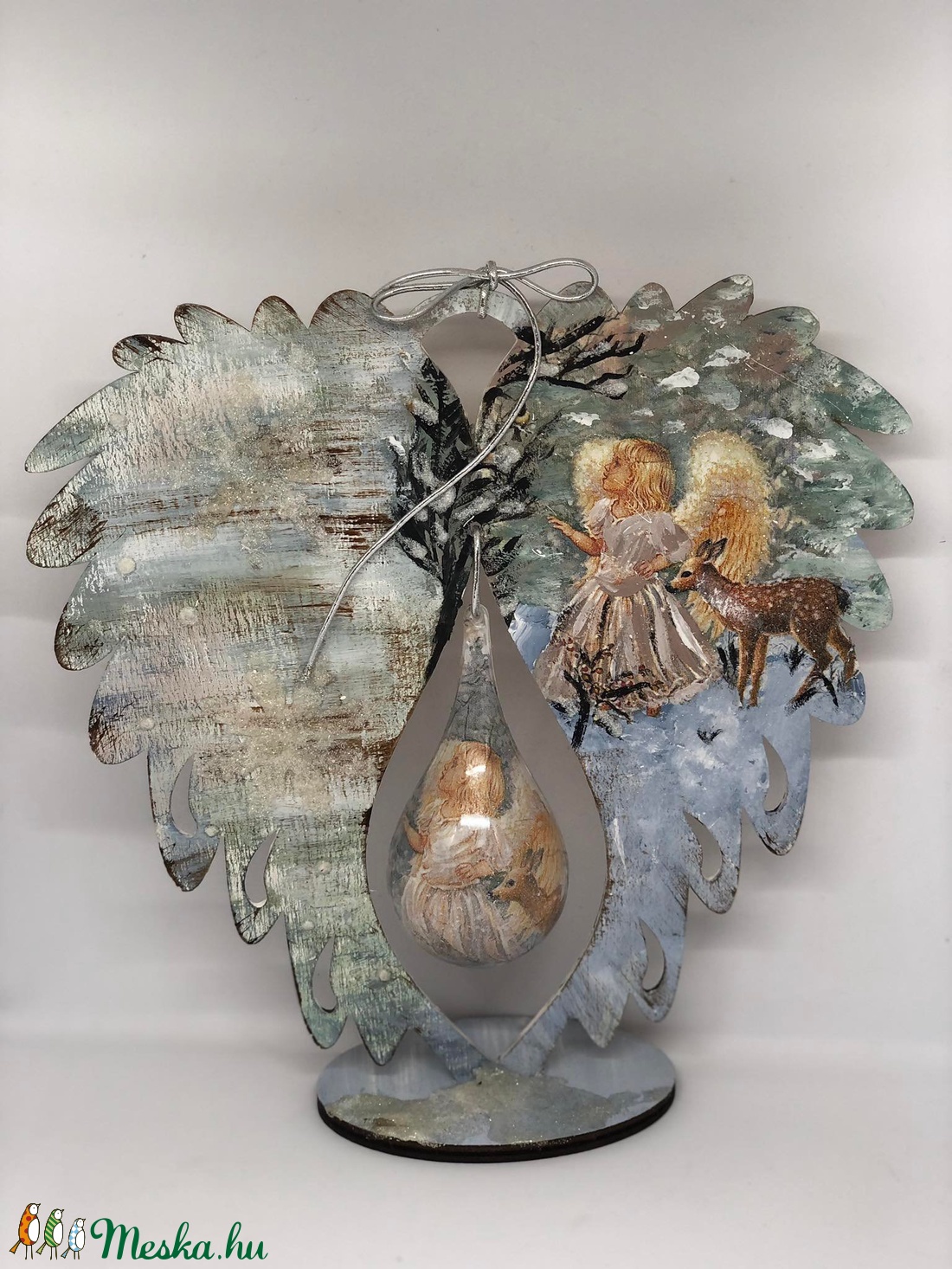 Angyalszárny dekoráció  - művészet - Meska.hu