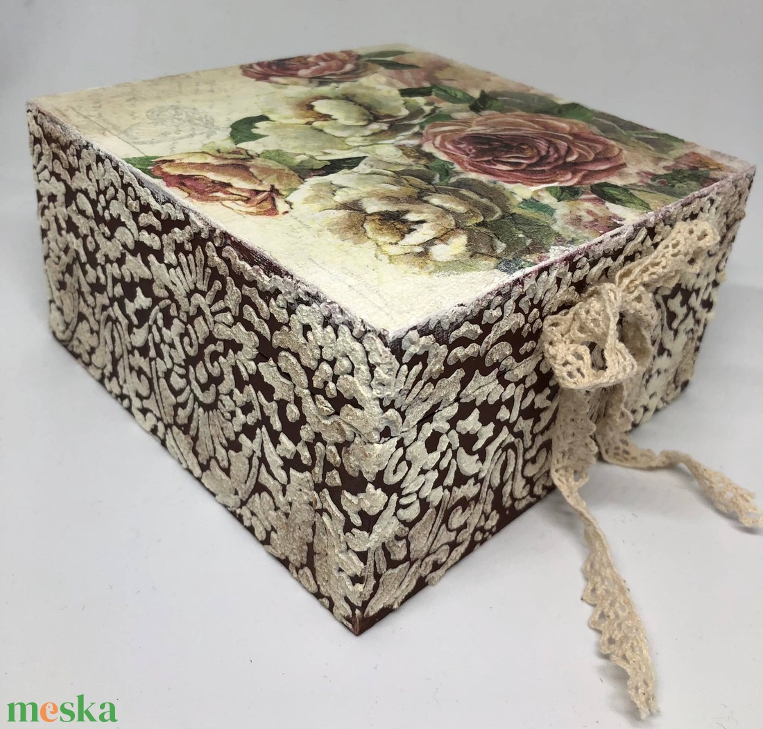 Vintage doboz - esküvő - emlék & ajándék - doboz - Meska.hu Vintage doboz - esküvő - emlék & ajándék - doboz - Meska.hu
