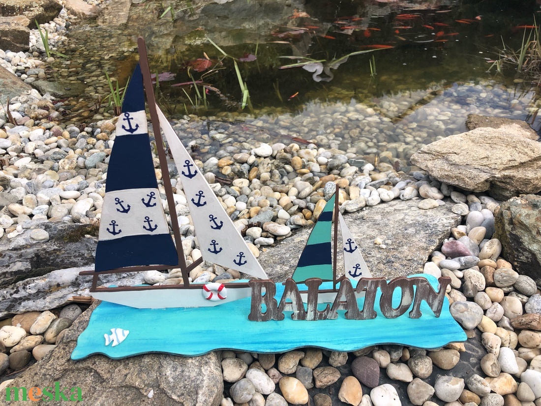 Balaton dekoráció  - otthon & életmód - dekoráció - asztal és polc dekoráció - asztaldísz - Meska.hu