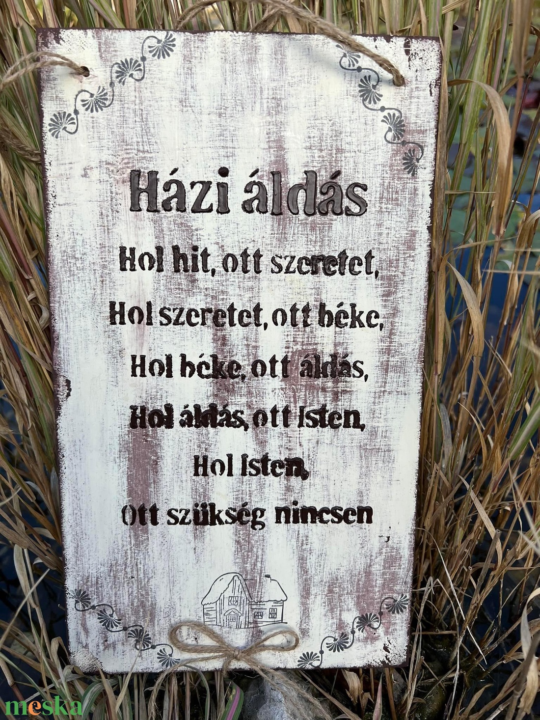Házi áldás - esküvő - dekoráció - tábla & jelzés - Meska.hu Házi áldás - esküvő - dekoráció - tábla & jelzés - Meska.hu