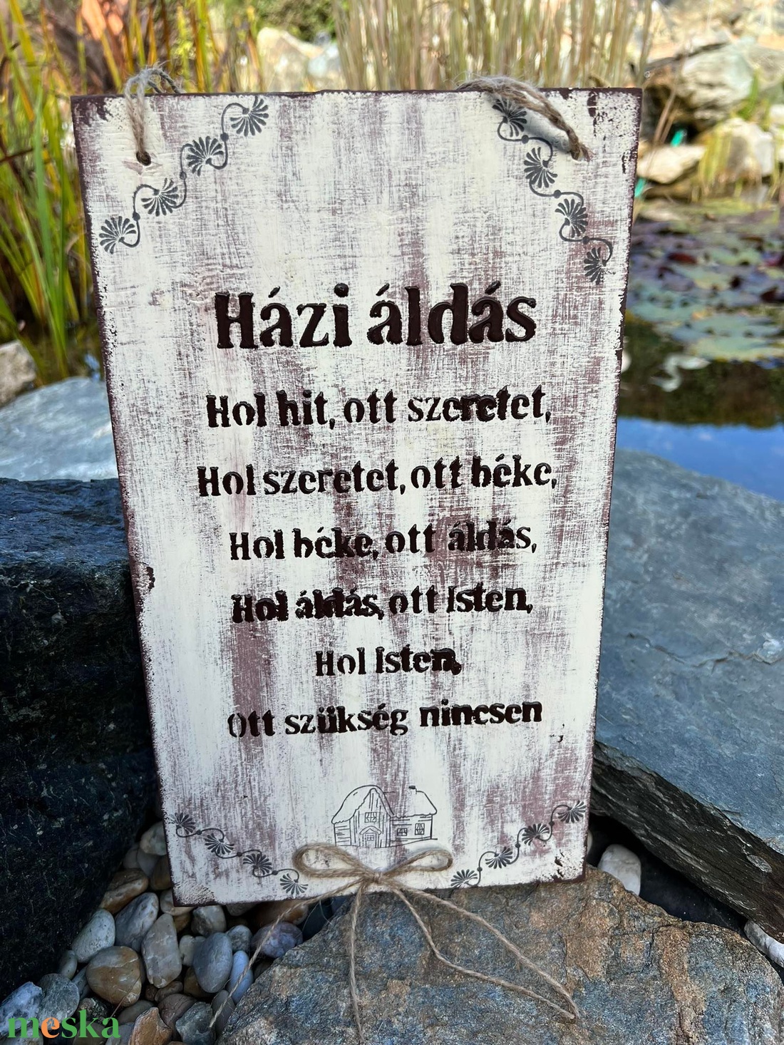 Házi áldás - esküvő - dekoráció - tábla & jelzés - Meska.hu Házi áldás - esküvő - dekoráció - tábla & jelzés - Meska.hu