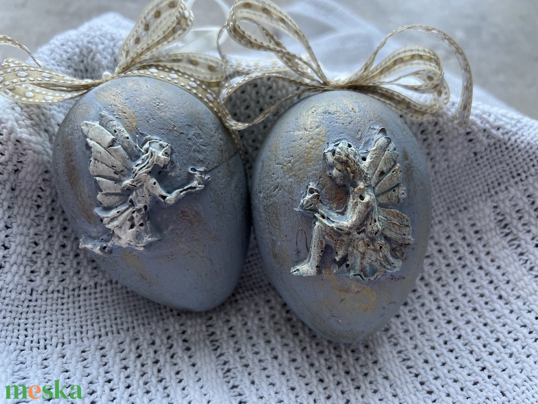 Tündérkés tojás  - otthon & életmód - dekoráció - fali és függő dekoráció - függődísz - Meska.hu