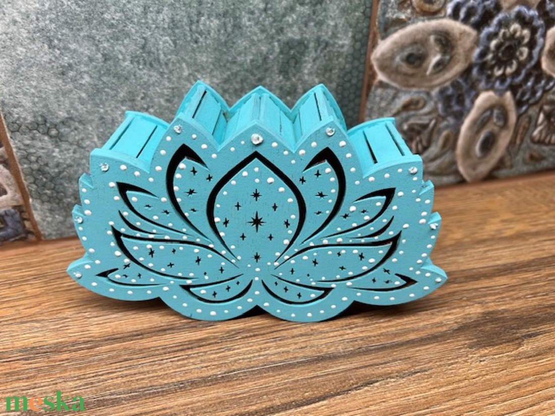 Lótusz lámpa  - otthon & életmód - lámpa - hangulatlámpa - Meska.hu