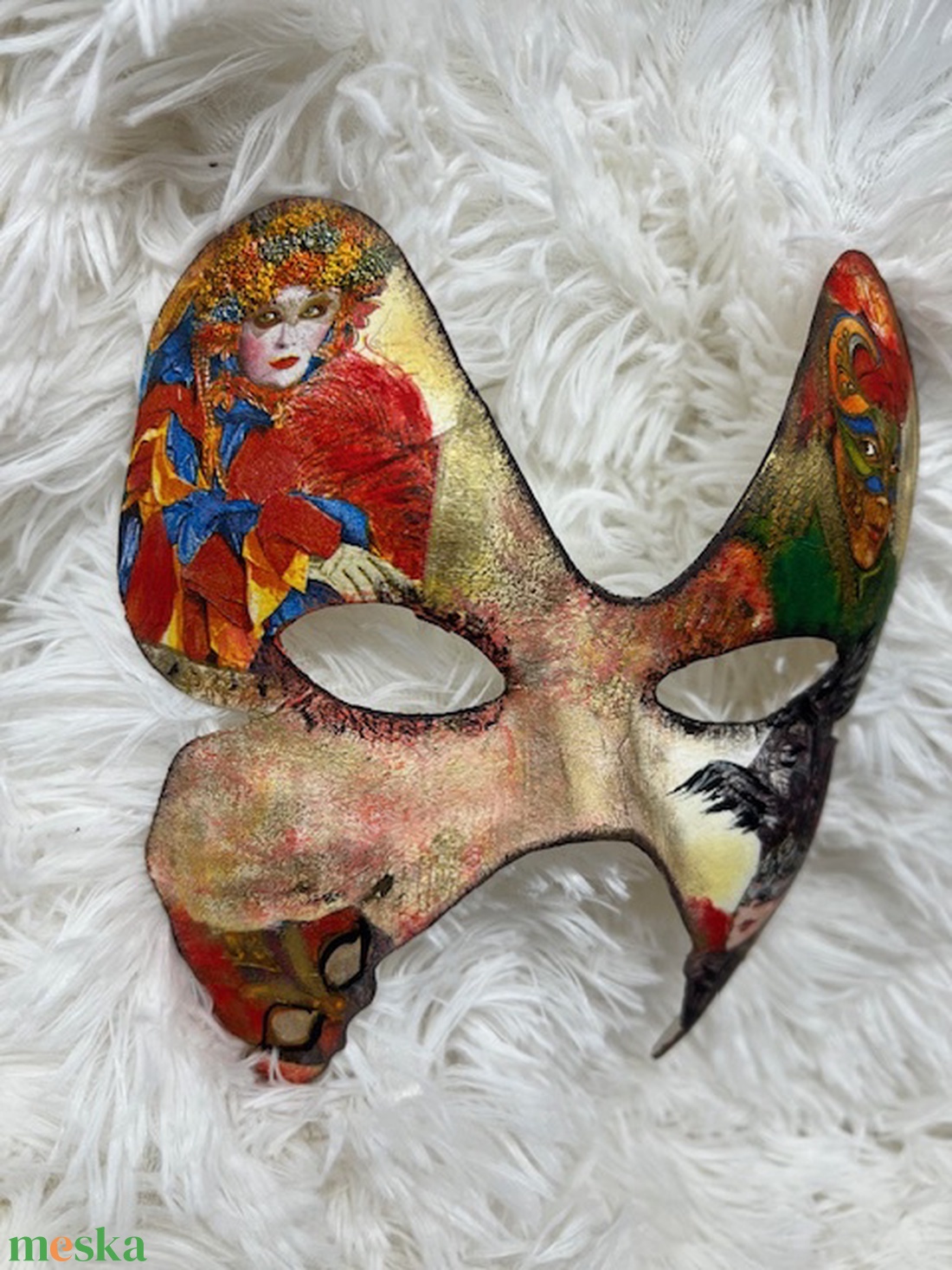Farsangi maszk  - ruha & divat - jelmez & álarc - álarc - Meska.hu