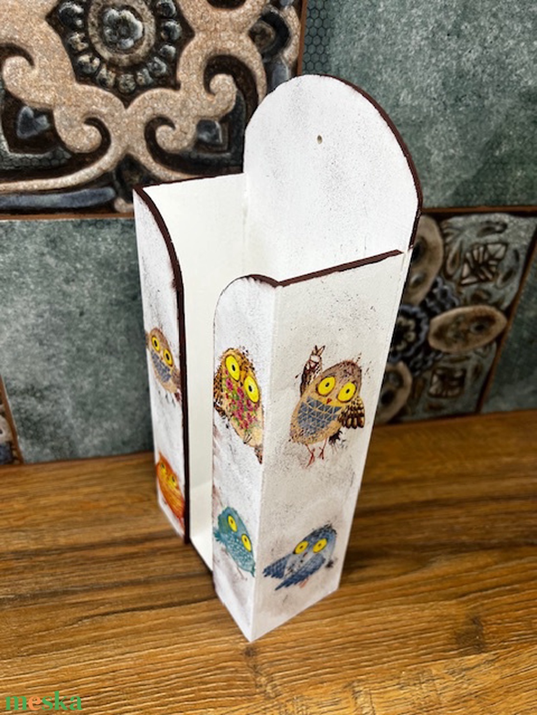 Zsebkendőtartó  - otthon & életmód - tárolás & rendszerezés - fali tároló - Meska.hu