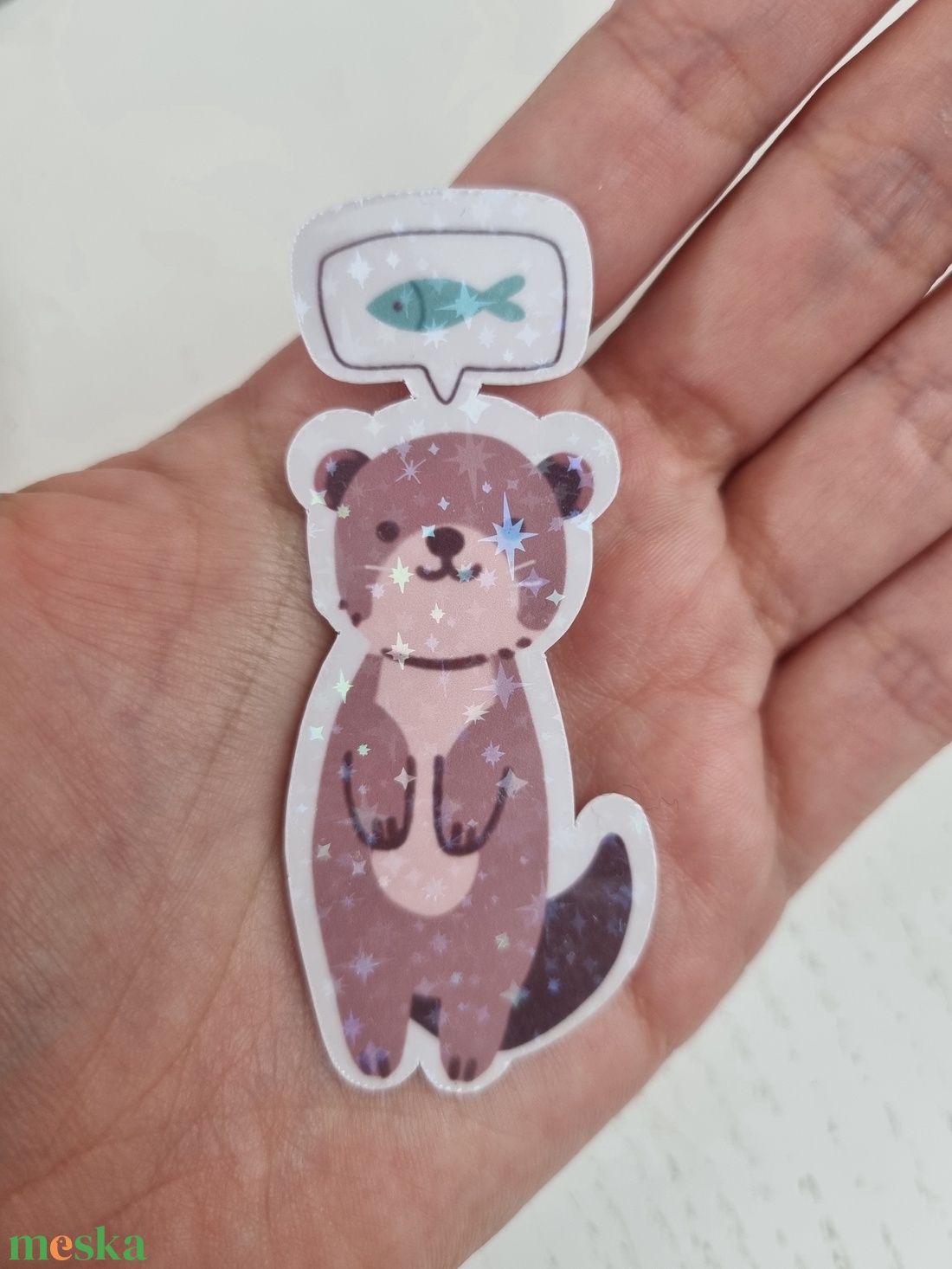 Holografikus Vidrás Matrica - otthon & életmód - papír, írószer - matrica, matrica csomag - Meska.hu