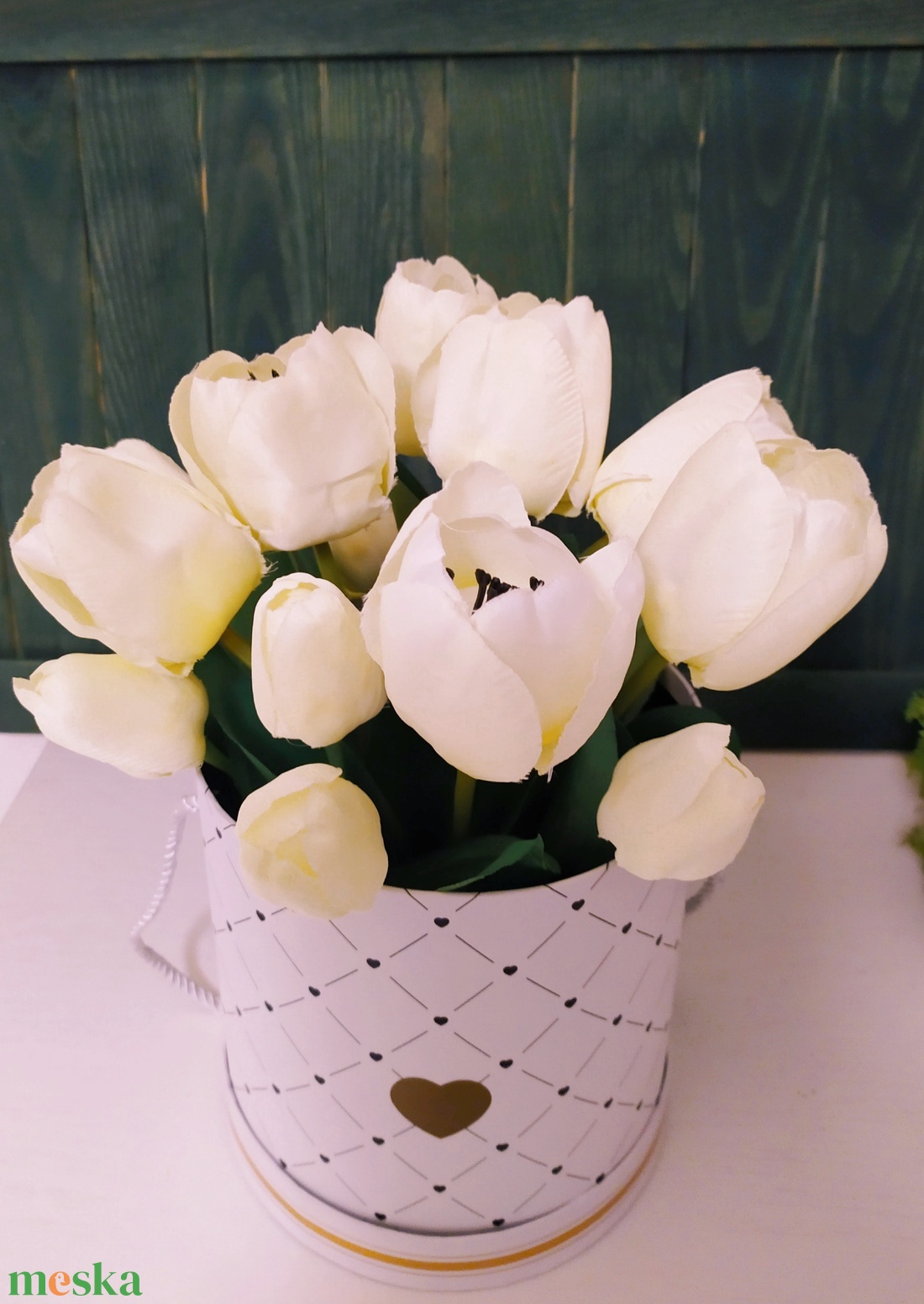 Tulipán box, ajándék doboz  - otthon & életmód - dekoráció - asztal és polc dekoráció - asztaldísz - Meska.hu