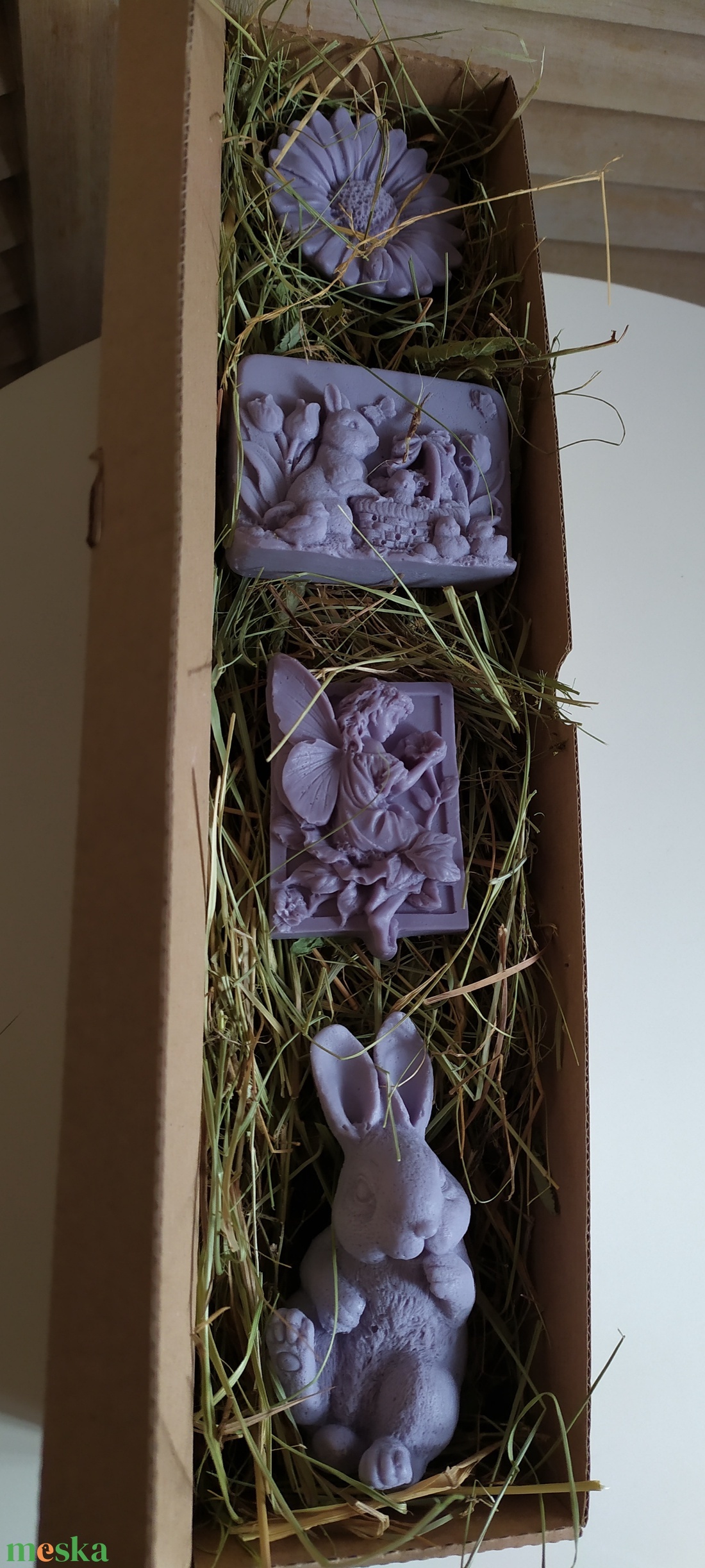 Húsvéti box Levendulás szappanok - szépségápolás - szappan & fürdés - fürdősó, fürdőgolyó, habfürdő - Meska.hu Húsvéti box Levendulás szappanok - szépségápolás - szappan & fürdés - fürdősó, fürdőgolyó, habfürdő - Meska.hu