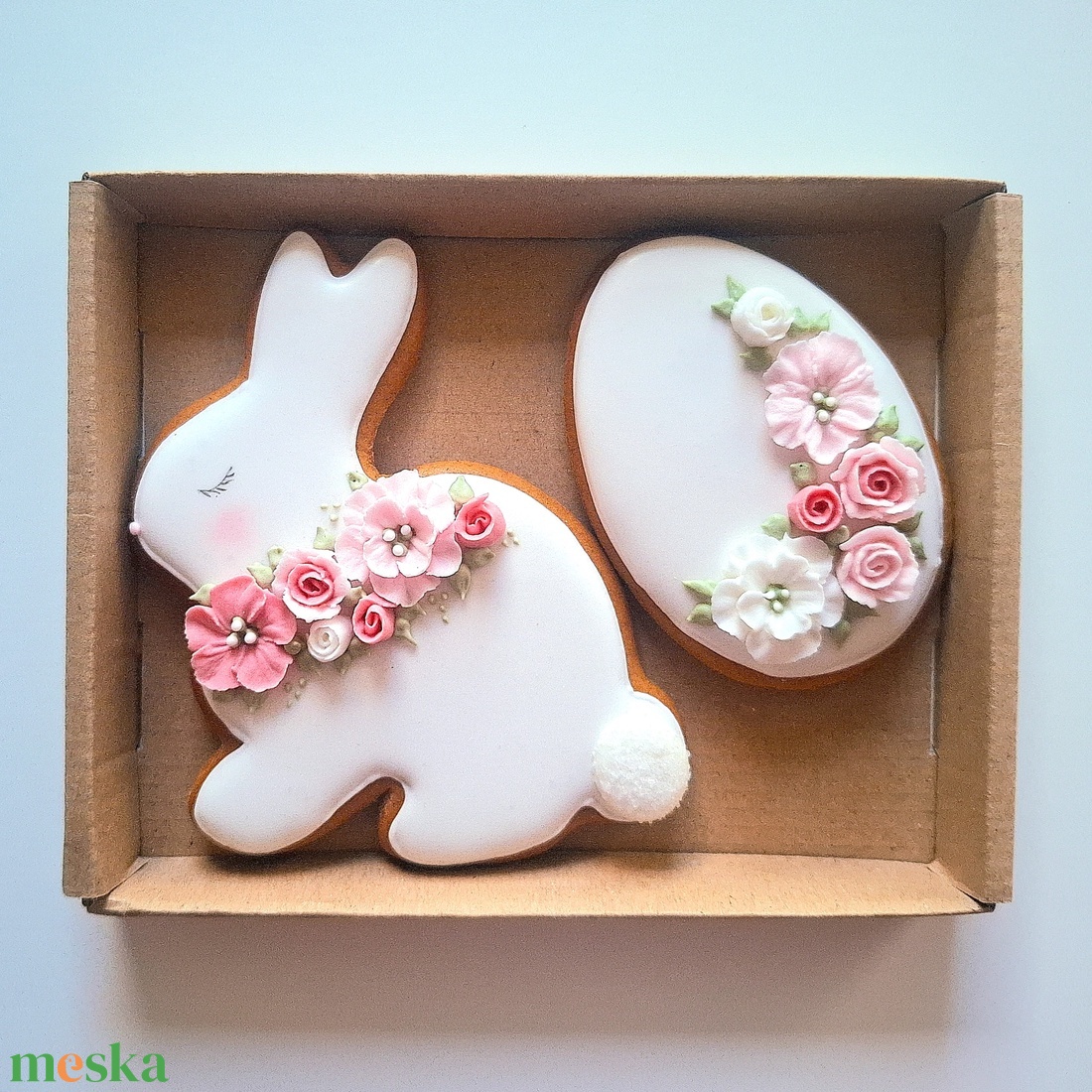 Húsvéti nyusis mézeskalács szett - otthon & életmód - dekoráció - asztal és polc dekoráció - asztaldísz - Meska.hu