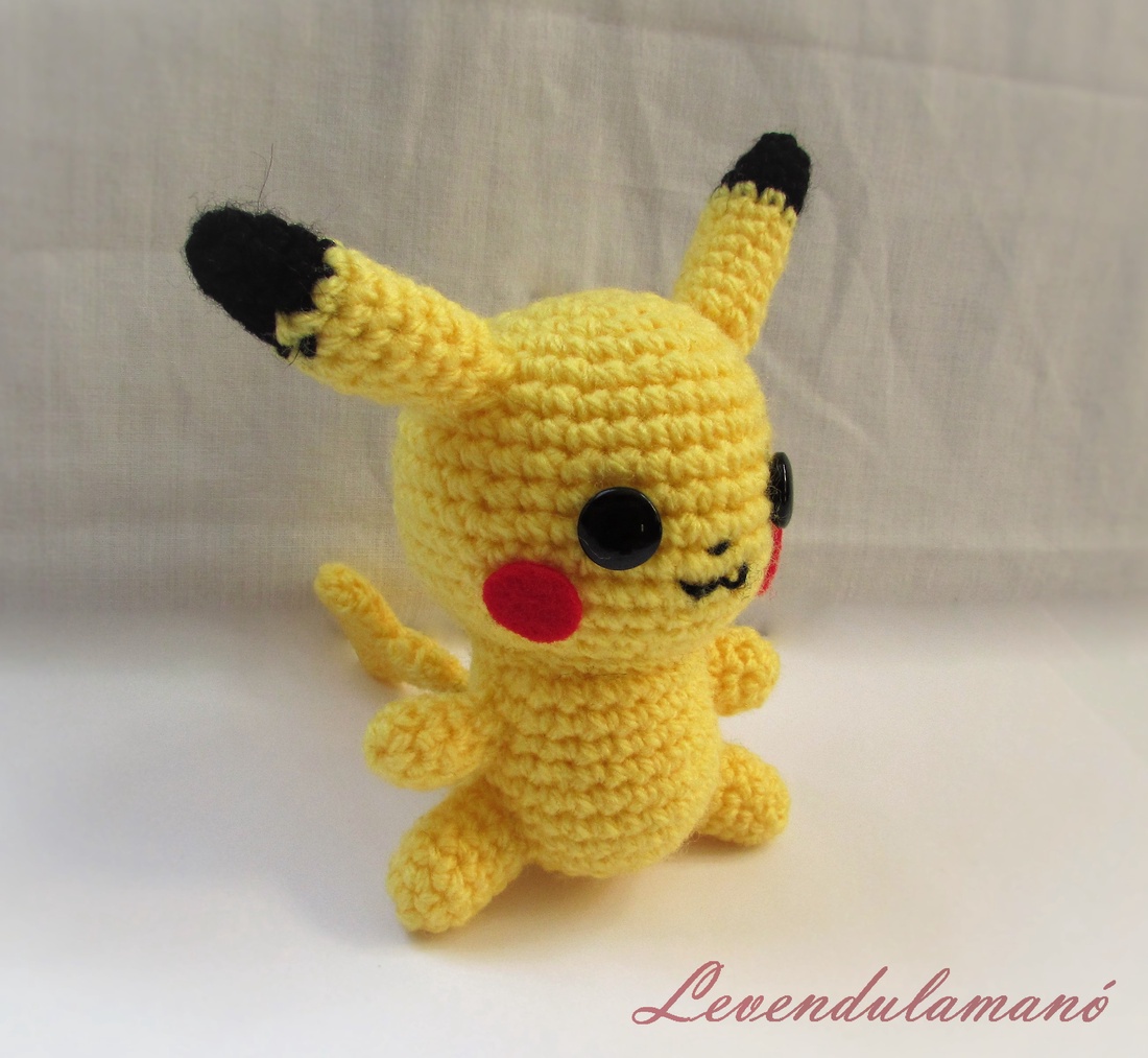 Horgolt Pikachu - - Meska.hu Horgolt Pikachu - - Meska.hu