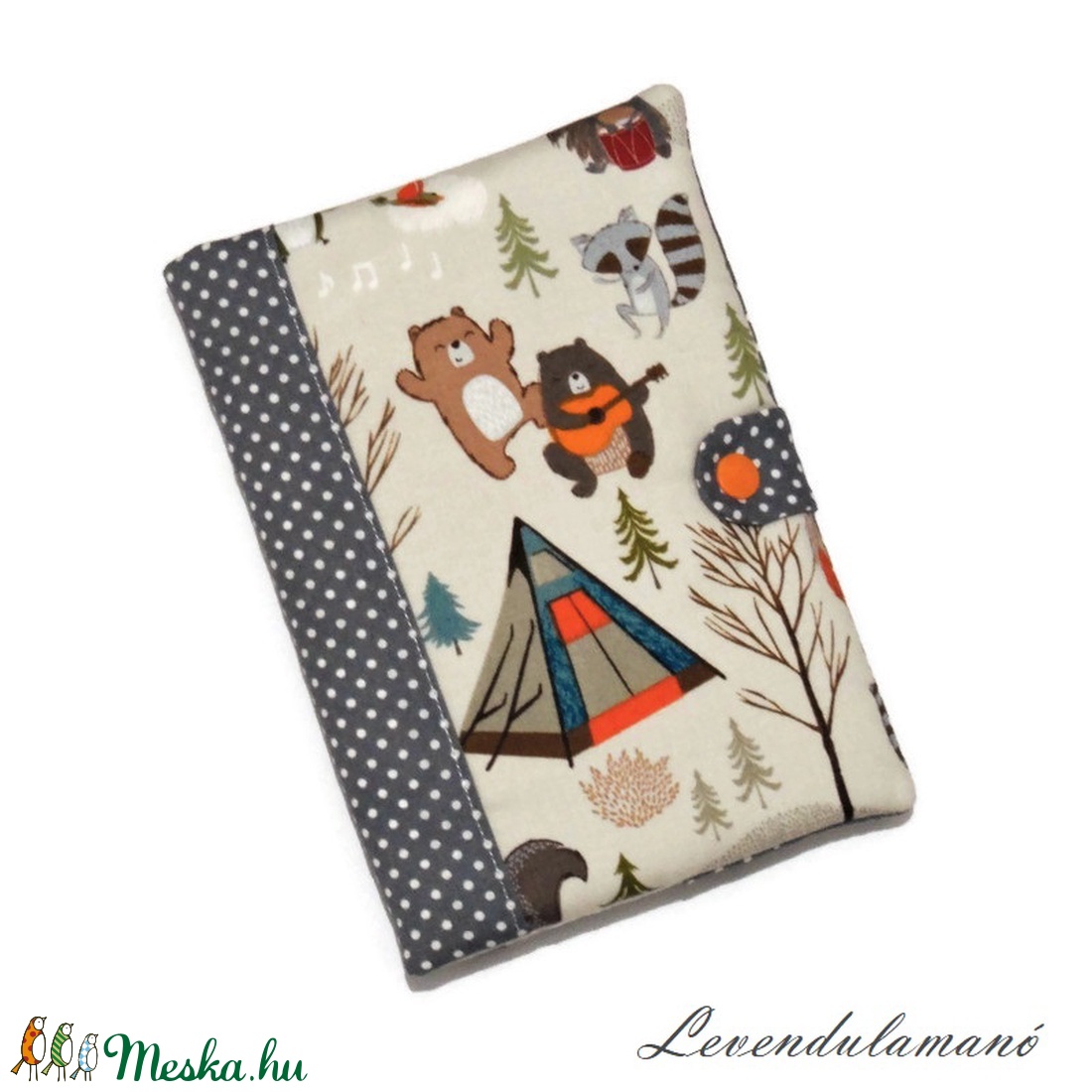 TáboroZoo Egészségügyi kiskönyv borító és kártyatartó - otthon & életmód - papír, írószer - könyv- és füzetborító - Meska.hu