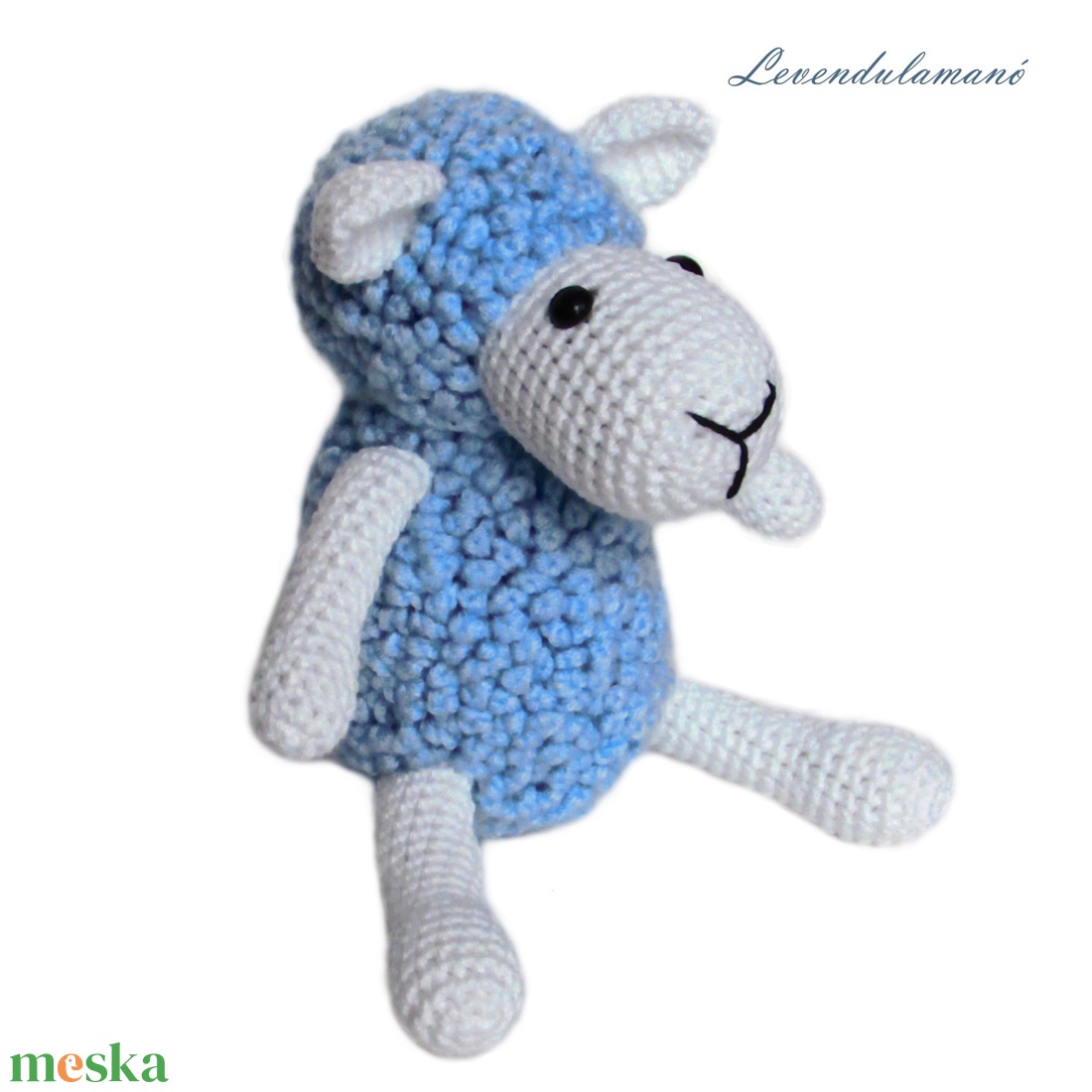 Horgolt bárányka amigurumi - játék & sport - plüssállat & játékfigura - plüss bárány - Meska.hu Horgolt bárányka amigurumi - játék & sport - plüssállat & játékfigura - plüss bárány - Meska.hu