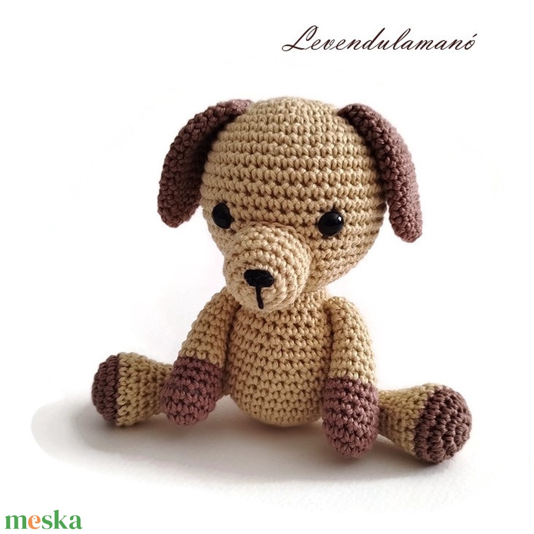 Horgolt kiskutya amigurumi - játék & sport - plüssállat & játékfigura - kutya - Meska.hu Horgolt kiskutya amigurumi - játék & sport - plüssállat & játékfigura - kutya - Meska.hu