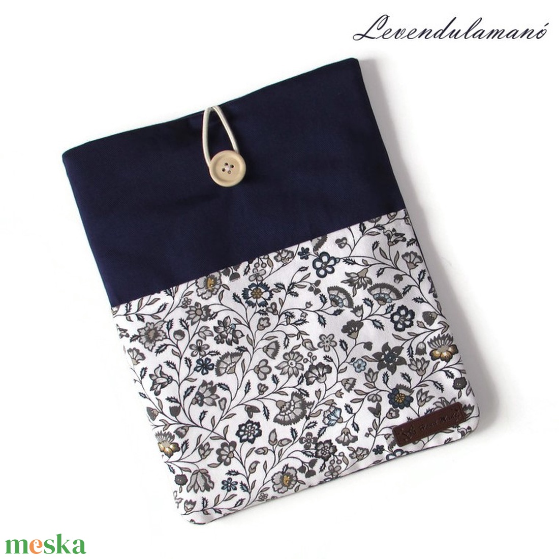 Kis virágok zsebes könyvszütyő, könyvtok - könyv & zene - könyvtok - Meska.hu