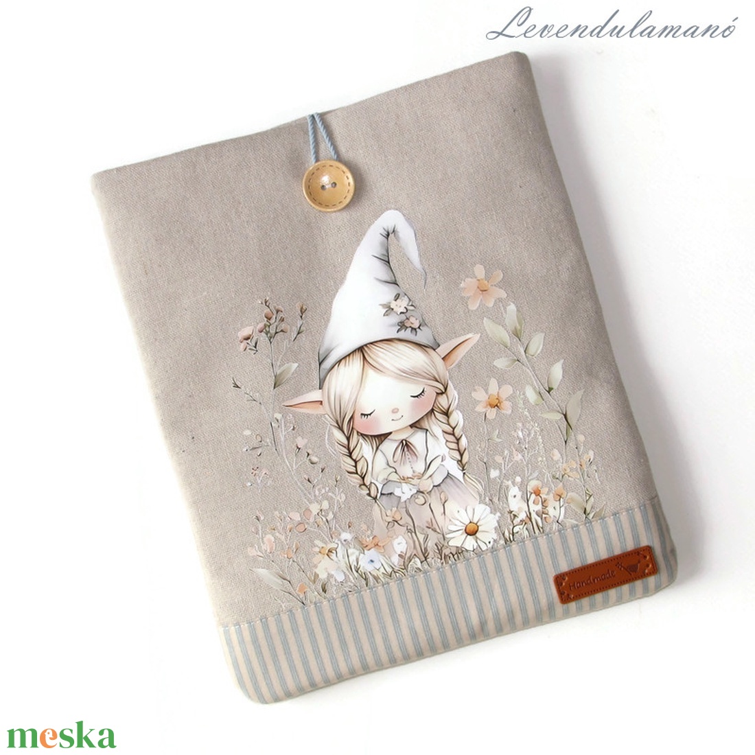 Manólány könyvszütyő, könyvtok - könyv & zene - könyvtok - Meska.hu