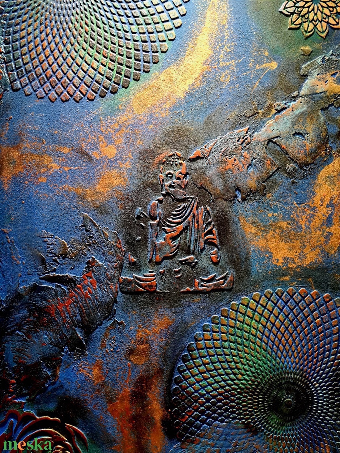 Buddha - művészet - festmény - festmény vegyes technika - Meska.hu Buddha - művészet - festmény - festmény vegyes technika - Meska.hu
