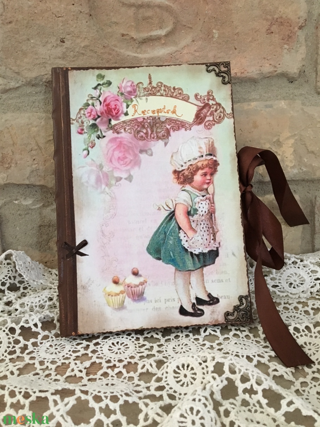 Vintage receptfüzet/napló - otthon & életmód - konyhafelszerelés, tálalás - Meska.hu Vintage receptfüzet/napló - otthon & életmód - konyhafelszerelés, tálalás - Meska.hu
