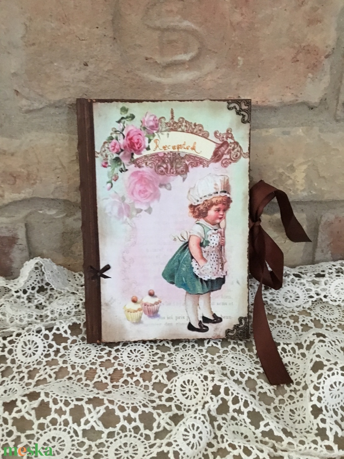 Vintage receptfüzet/napló - otthon & életmód - konyhafelszerelés, tálalás - Meska.hu Vintage receptfüzet/napló - otthon & életmód - konyhafelszerelés, tálalás - Meska.hu