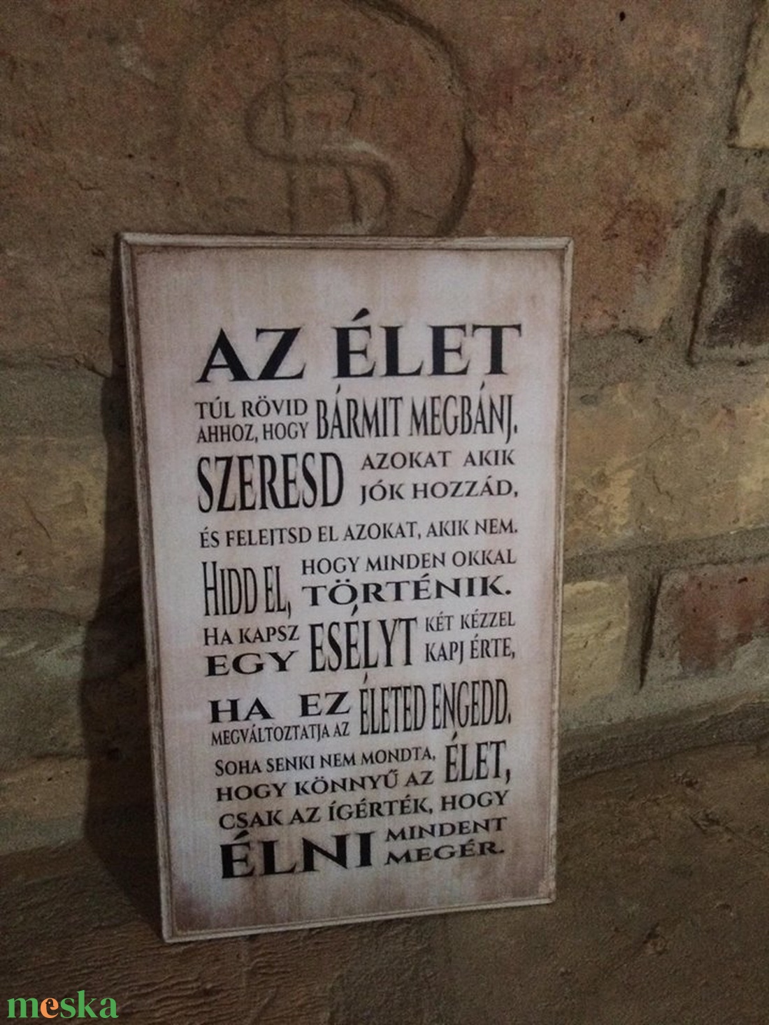 Motivációs tábla - otthon & életmód - dekoráció - kép & falikép - táblakép - Meska.hu Motivációs tábla - otthon & életmód - dekoráció - kép & falikép - táblakép - Meska.hu