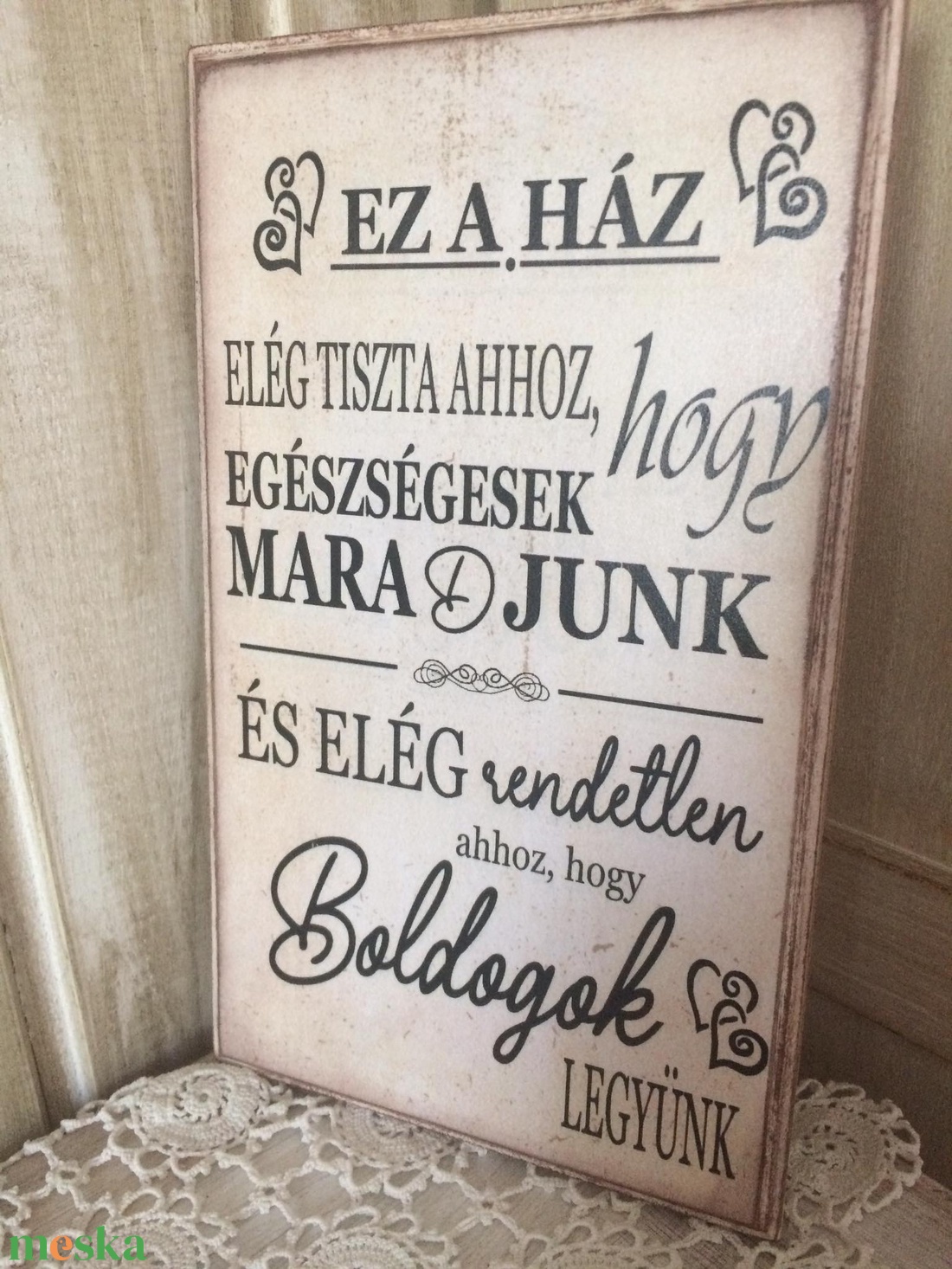 Ez a ház tábla - otthon & életmód - dekoráció - fali és függő dekoráció - falra akasztható dekor - Meska.hu Ez a ház tábla - otthon & életmód - dekoráció - fali és függő dekoráció - falra akasztható dekor - Meska.hu