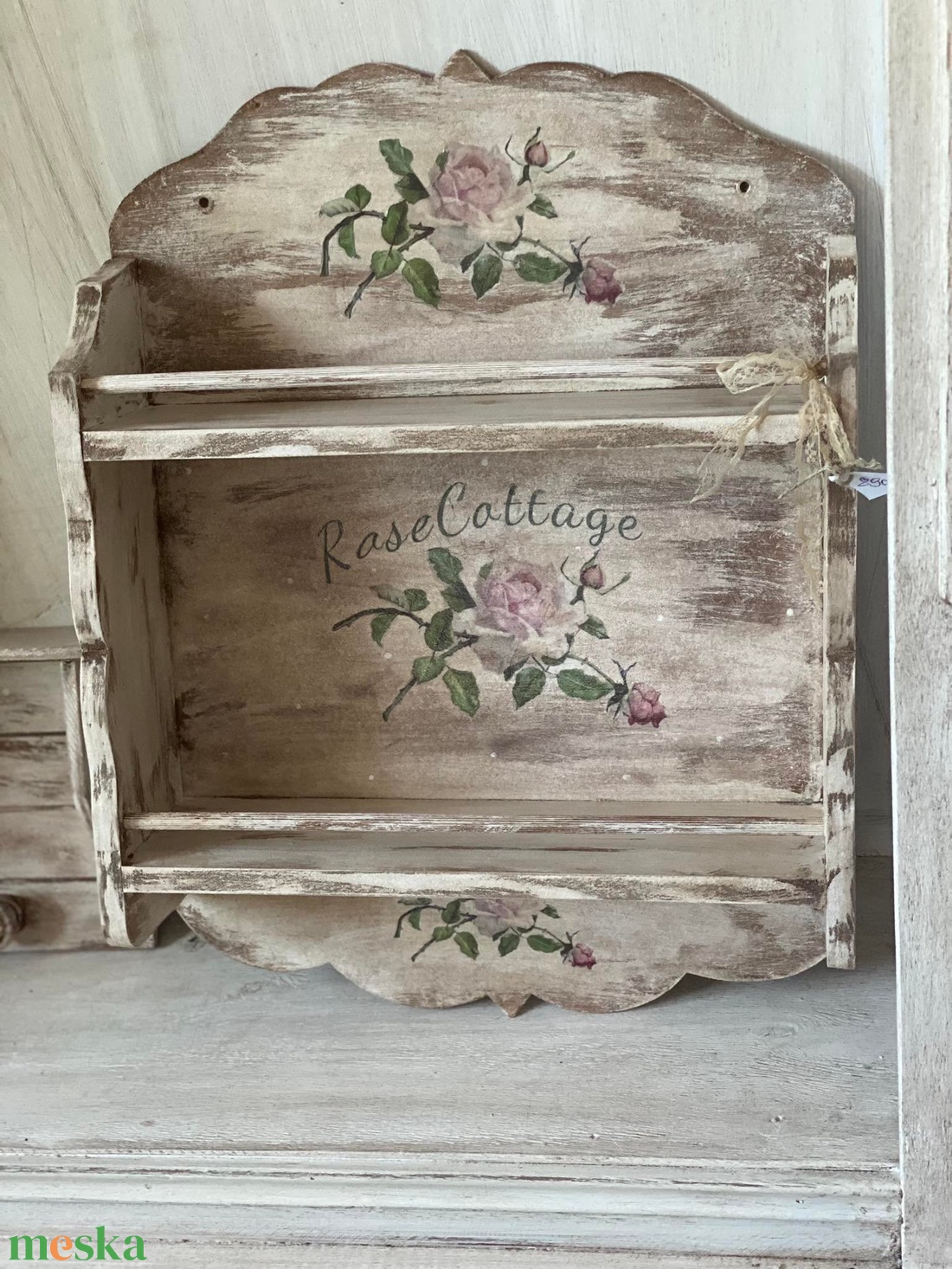 Vintage fali polc - otthon & életmód - konyhafelszerelés, tálalás - konyhai tárolás - fűszertartó - Meska.hu Vintage fali polc - otthon & életmód - konyhafelszerelés, tálalás - konyhai tárolás - fűszertartó - Meska.hu