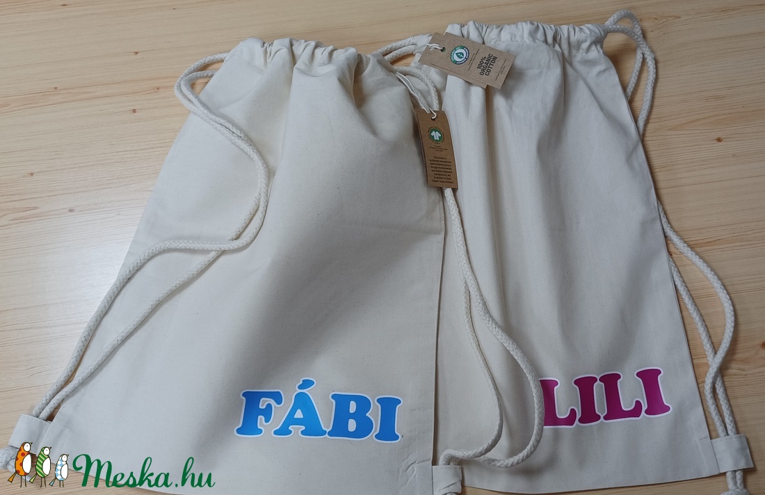 Névre szóló tornazsák, túrazsák - karácsony - mikulás - mikulás zsák - mikulás - Meska.hu