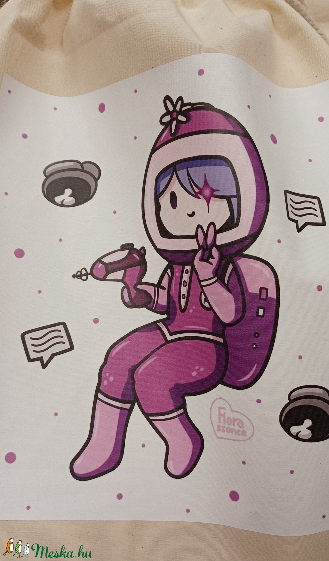 Névre szóló tornazsák, túrazsák - karácsony - mikulás - mikulás zsák - mikulás - Meska.hu