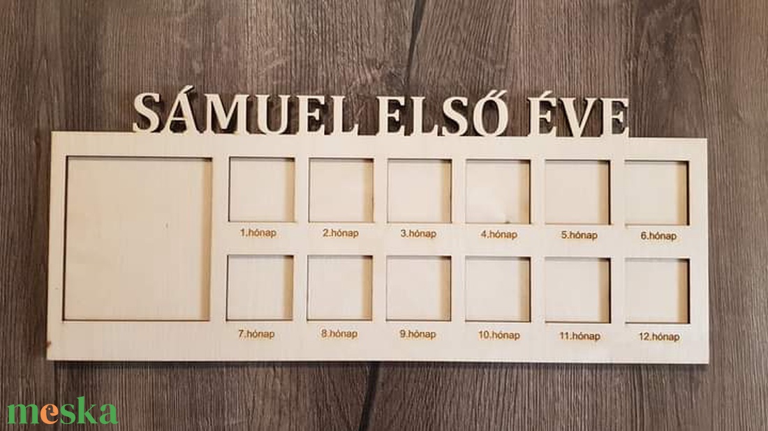 Első évem képkeret névre szóló, Baba képkeret, Babaköszöntésre, 12 hónap 13 fotóval - otthon & életmód - dekoráció - kép & falikép - képkeret - Meska.hu Első évem képkeret névre szóló, Baba képkeret, Babaköszöntésre, 12 hónap 13 fotóval - otthon & életmód - dekoráció - kép & falikép - képkeret - Meska.hu
