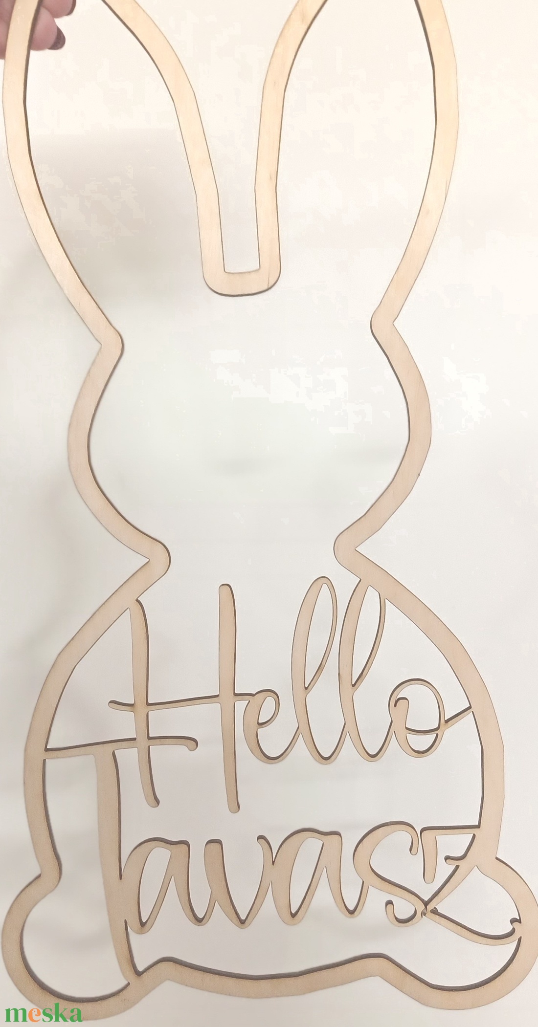 Hello Tavasz feliratú nyuszis tábla, Tavaszi ajtódísz 40 cm - otthon & életmód - dekoráció - ajtó- és ablak dekoráció - ajtódísz & kopogtató - Meska.hu Hello Tavasz feliratú nyuszis tábla, Tavaszi ajtódísz 40 cm - otthon & életmód - dekoráció - ajtó- és ablak dekoráció - ajtódísz & kopogtató - Meska.hu