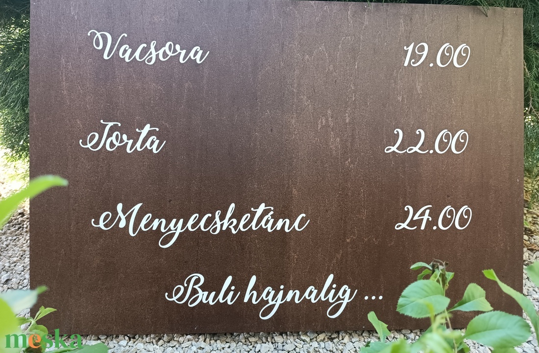 Esküvői tábla, Program tábla esküvőre, Vendégváró tábla, Irányító tábla - esküvő - dekoráció - tábla & jelzés - Meska.hu Esküvői tábla, Program tábla esküvőre, Vendégváró tábla, Irányító tábla - esküvő - dekoráció - tábla & jelzés - Meska.hu