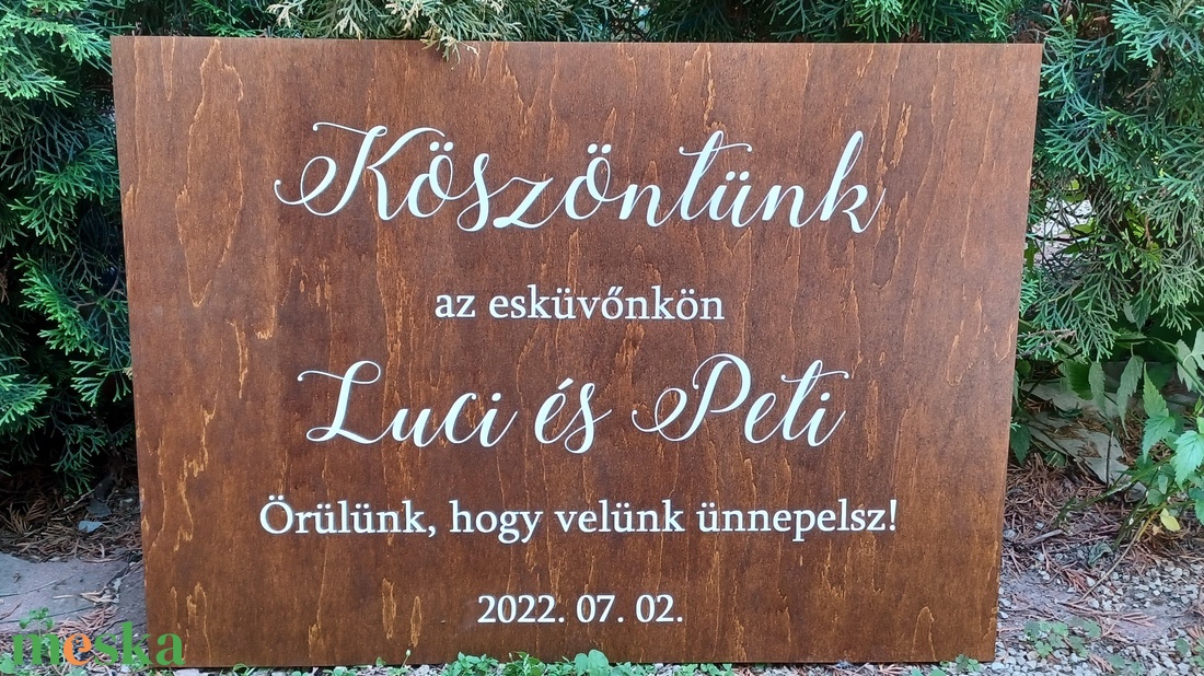 Esküvői tábla, Vendégváró, Program tábla, Köszöntő tábla esküvőre - esküvő - dekoráció - tábla & jelzés - Meska.hu Esküvői tábla, Vendégváró, Program tábla, Köszöntő tábla esküvőre - esküvő - dekoráció - tábla & jelzés - Meska.hu